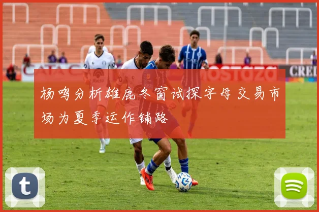 杨鸣分析雄鹿冬窗试探字母交易市场为夏季运作铺路